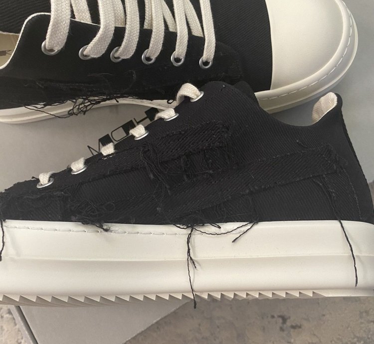 Rick Owens Drkshdw Slashed Ramones