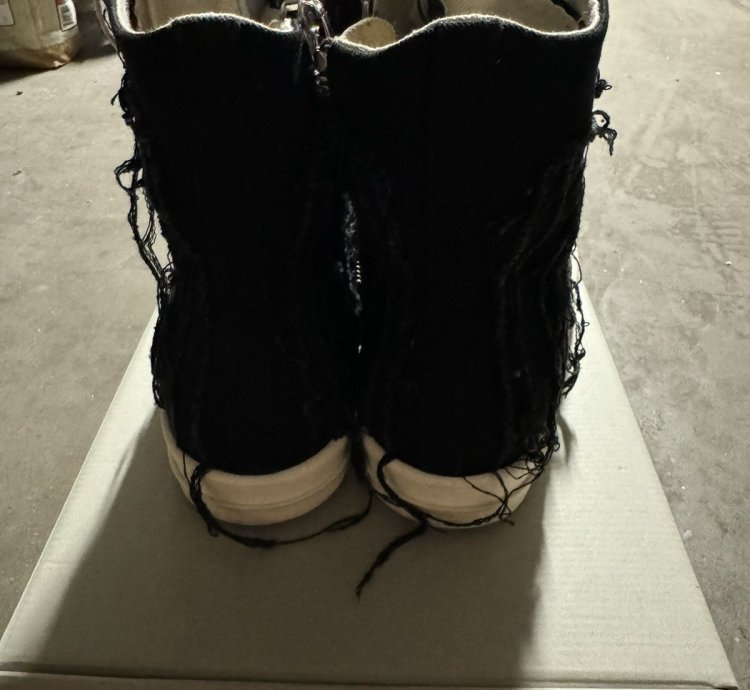 Rick Owens Drkshdw Slashed Ramones High