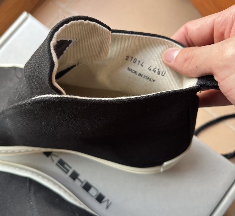 Rick Owens DRKSHDW Slip On Socks