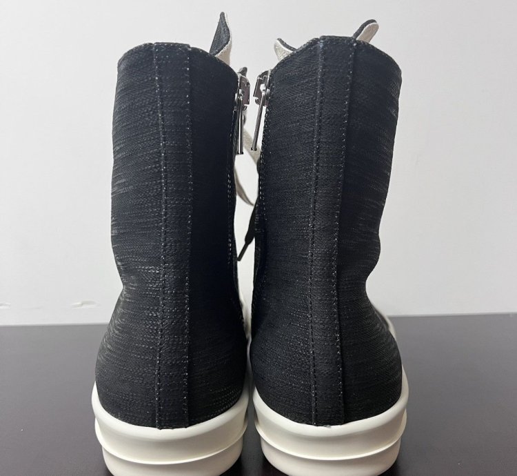 Rick owens drkshdw so cunt ramones high top sneakers sz 46