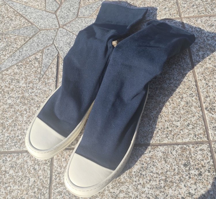 Rick owens drkshdw sock ramones sneaks