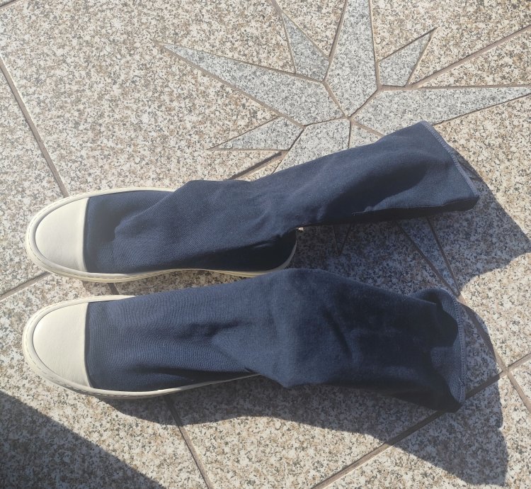 Rick owens drkshdw sock ramones sneaks