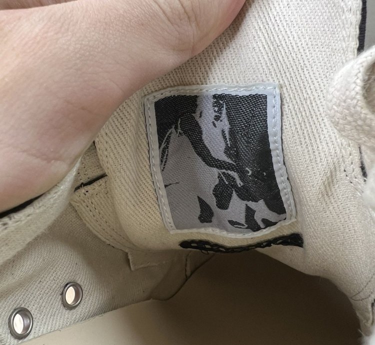 Rick Owens DRKSHDW SS23 Ramones Low Stop Your Breath