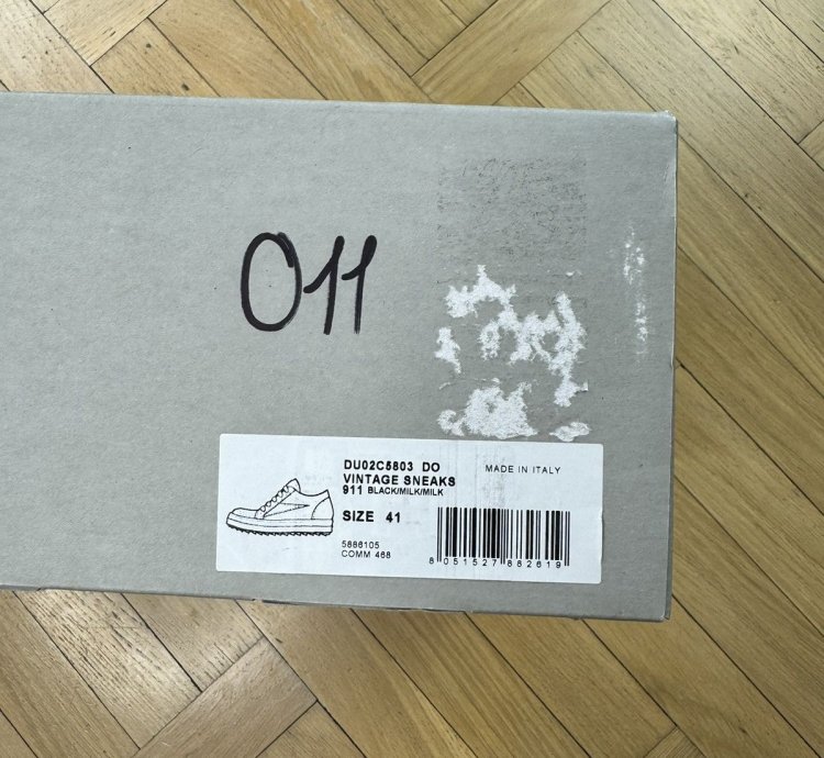 Rick Owens DRKSHDW Vans Black FW23 Luxor