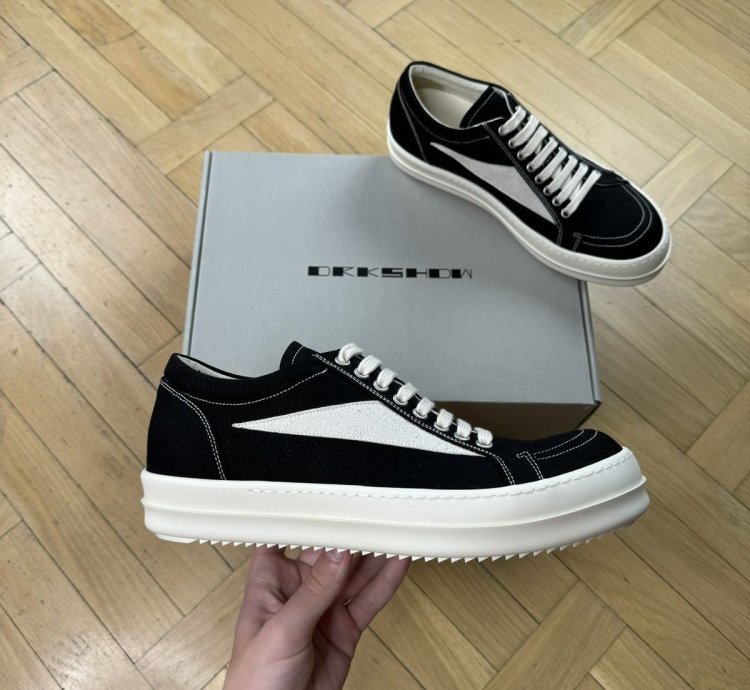 Rick Owens DRKSHDW Vans Black FW23 Luxor