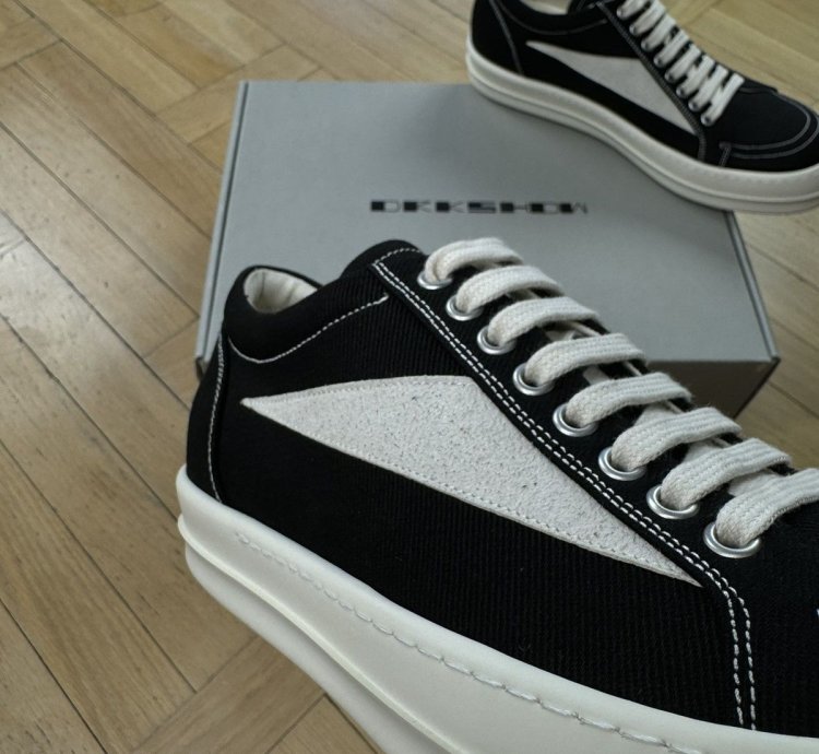 Rick Owens DRKSHDW Vans Black FW23 Luxor