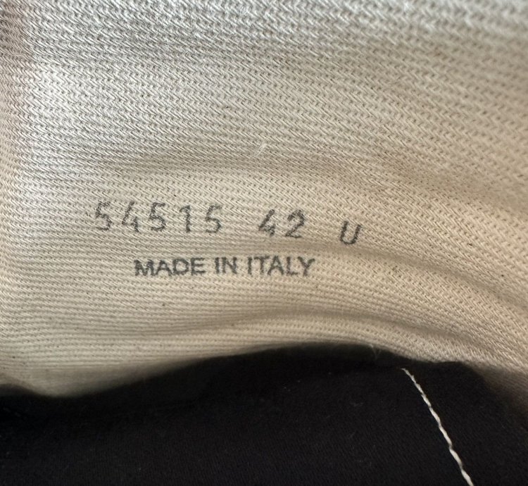 RICK OWENS DRKSHDW VANS VINTAGE SNEAKER EU42