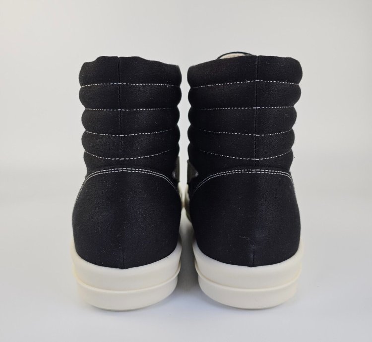 Rick Owens DRKSHDW Vintage Black Sneakers New Size 46
