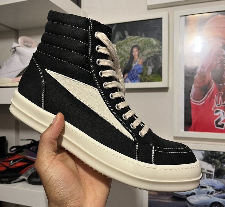 RICK OWENS DRKSHDW VINTAGE HIGH SNEAKERS