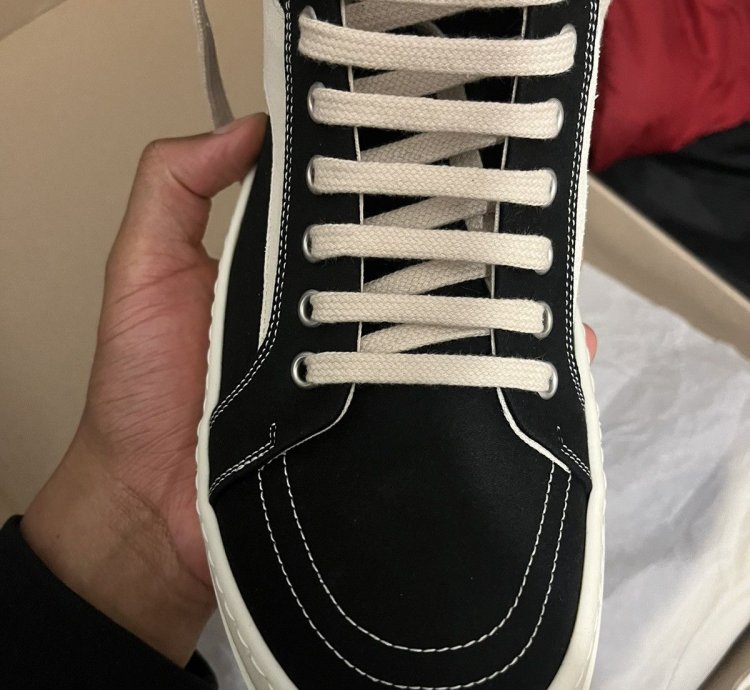 RICK OWENS DRKSHDW VINTAGE HIGH SNEAKERS