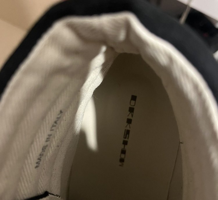RICK OWENS DRKSHDW VINTAGE HIGH SNEAKERS