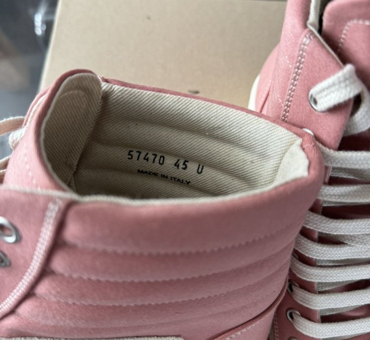 RICK OWENS DRKSHDW VINTAGE SNEAK HIGH