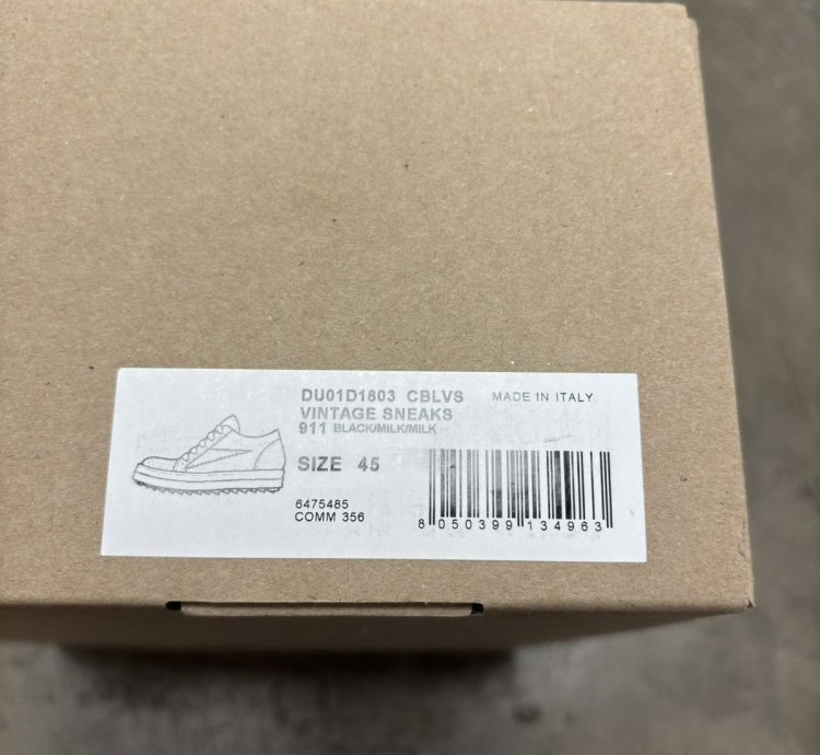 Rick Owens DRKSHDW vintage sneakers LIDO