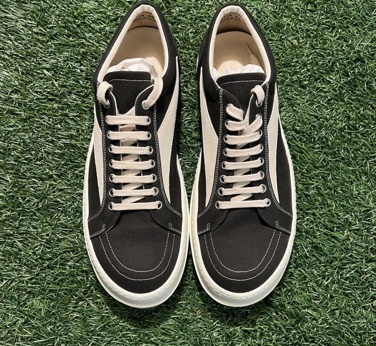 Rick Owens DRKSHDW Vintage Sneakers Low Top Vans Shoes