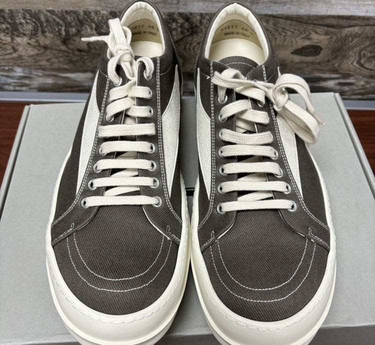 Rick Owens DRKSHDW vintage Sneakers strobe dust 45