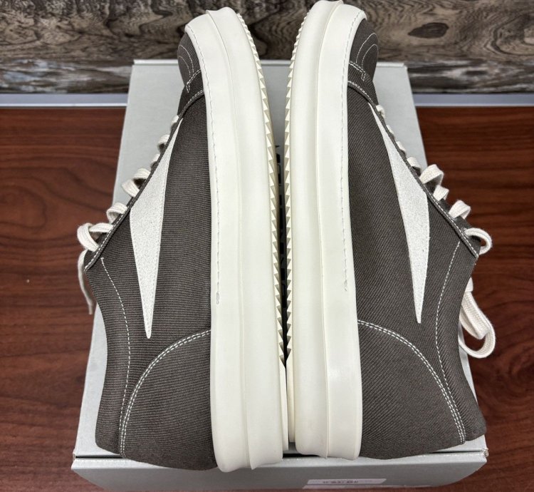Rick Owens DRKSHDW vintage Sneakers strobe dust 45