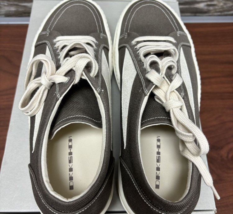 Rick Owens DRKSHDW vintage Sneakers strobe dust 45