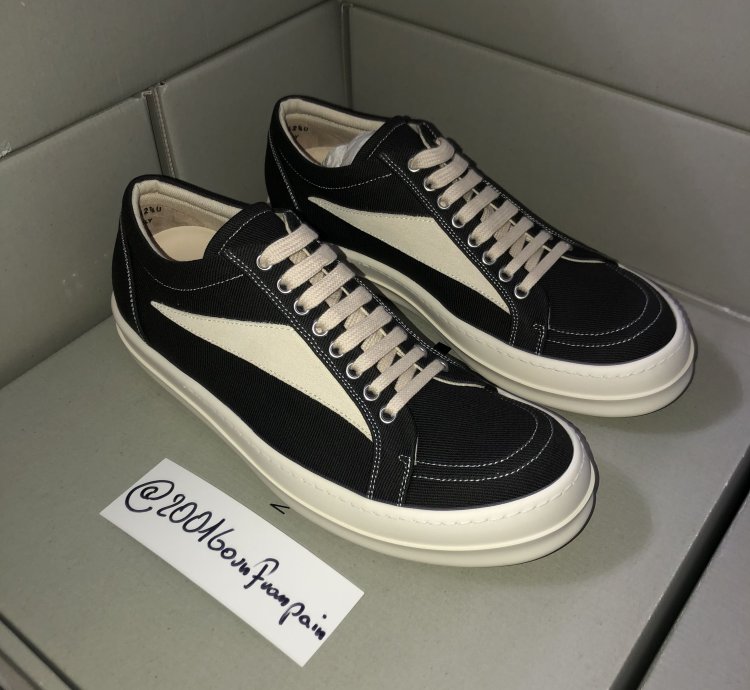 Rick Owens Drkshdw Vintage Vans