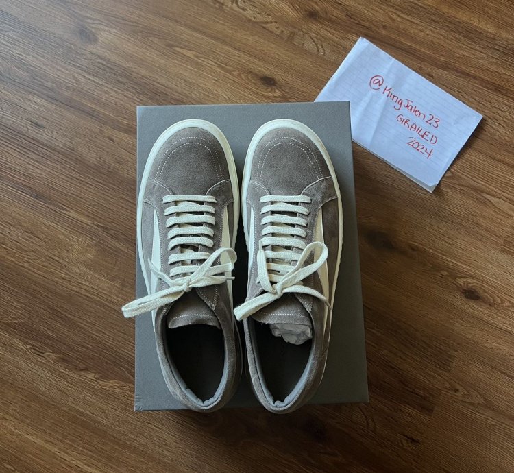 Rick Owens Dust Vintage Sneakers