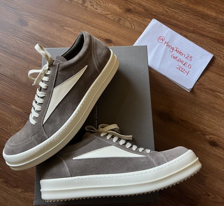Rick Owens Dust Vintage Sneakers
