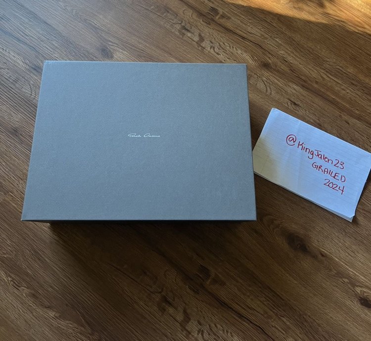 Rick Owens Dust Vintage Sneakers