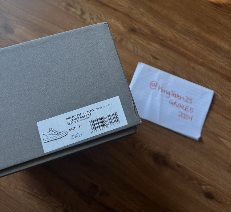 Rick Owens Dust Vintage Sneakers