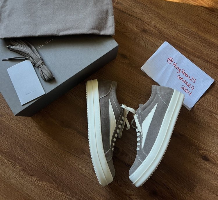 Rick Owens Dust Vintage Sneakers