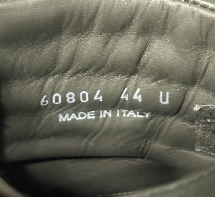 Rick Owens forest green vintage sneakers