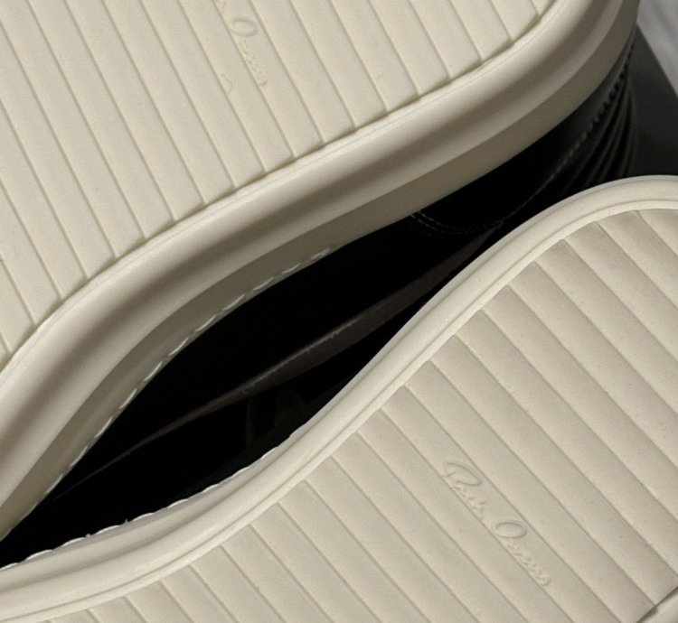 Rick Owens forest green vintage sneakers