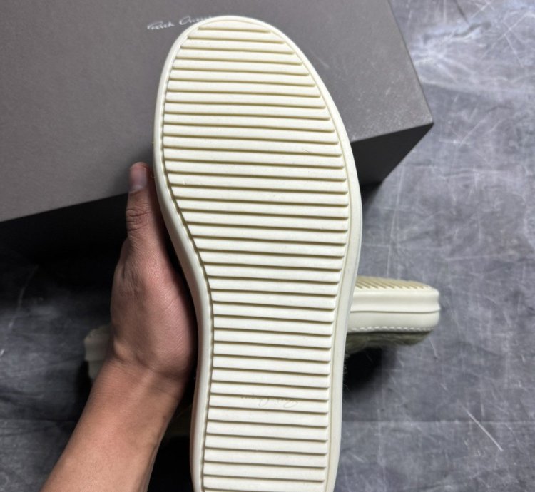 Rick Owens Fur Acid Milk Vintage Sneaks