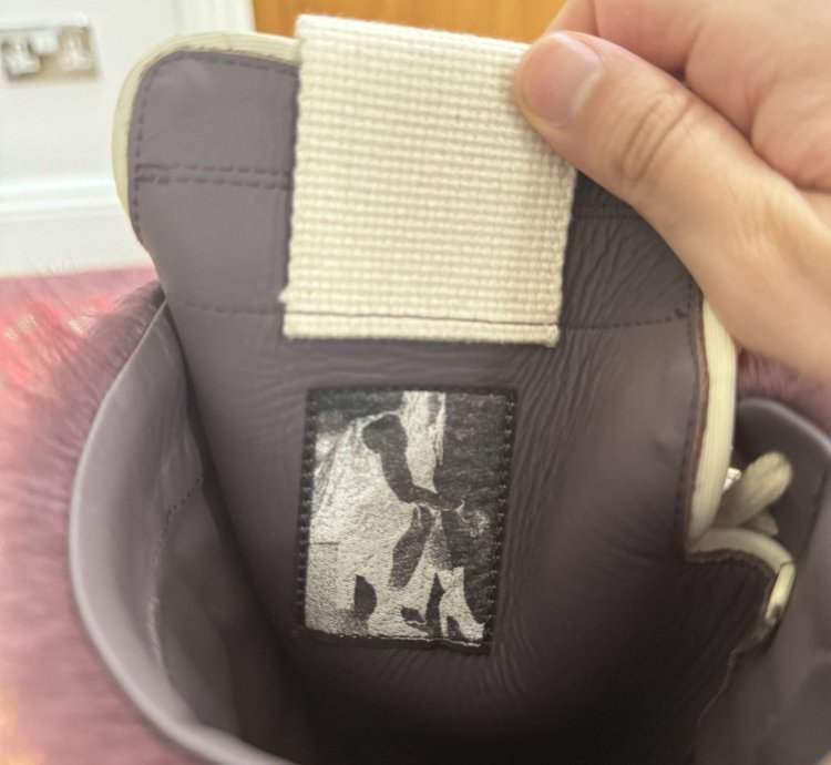Rick Owens Fur Cargobasket Amethyst