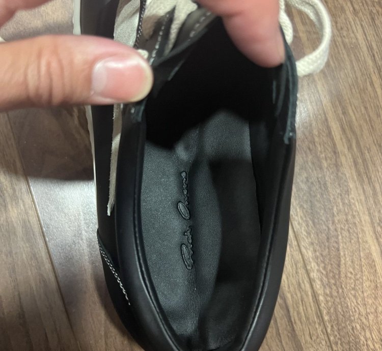 Rick Owens FW22 Strobe Vans