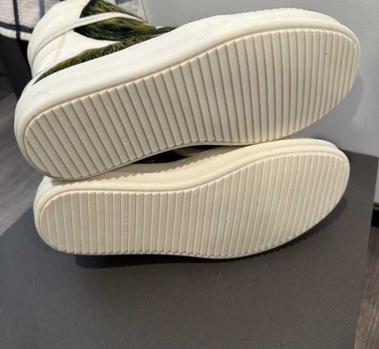 Rick Owens FW23 Grinch Hair Geobaskets Size 40