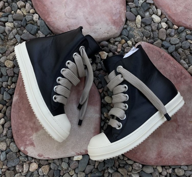 RICK OWENS FW24 PORTERVILLE JUMBOLACED SNEAKERS