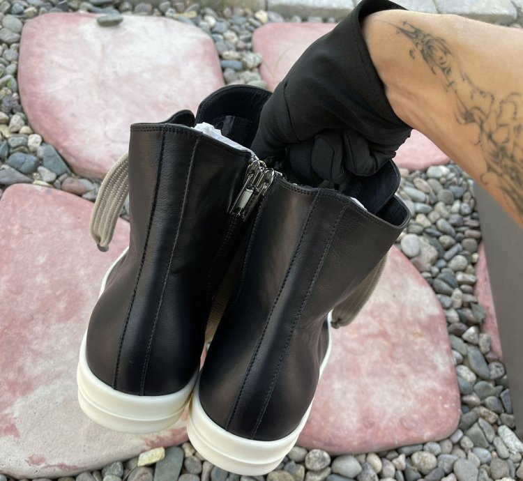 RICK OWENS FW24 PORTERVILLE JUMBOLACED SNEAKERS