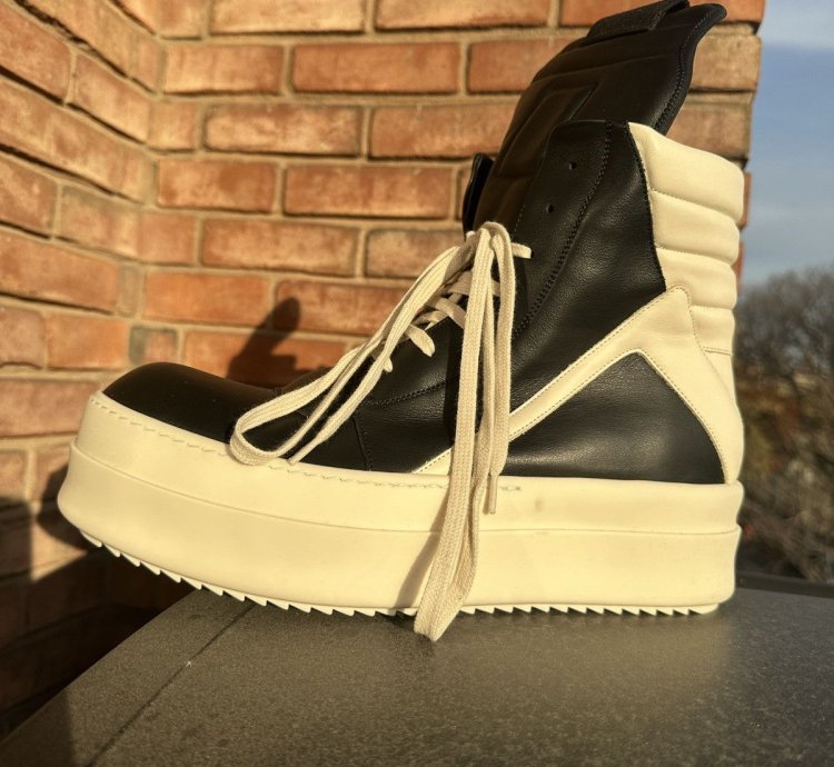 Rick owens FW24 Porterville Mega Bumper Geobaskets NEW 11 5