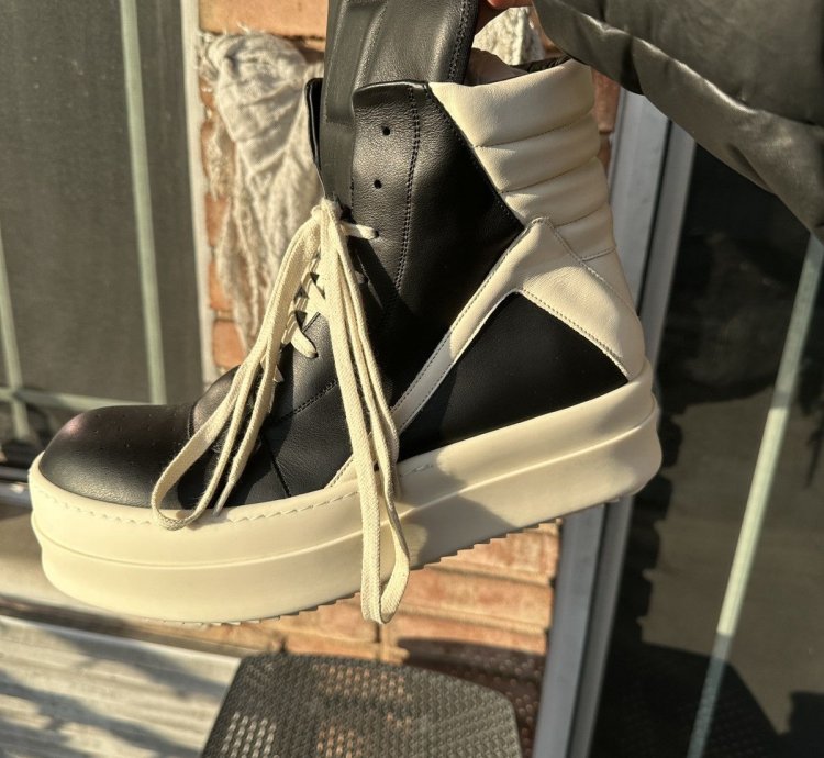Rick owens FW24 Porterville Mega Bumper Geobaskets NEW 11 5