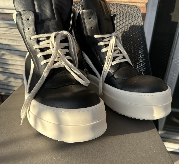 Rick owens FW24 Porterville Mega Bumper Geobaskets NEW 11 5