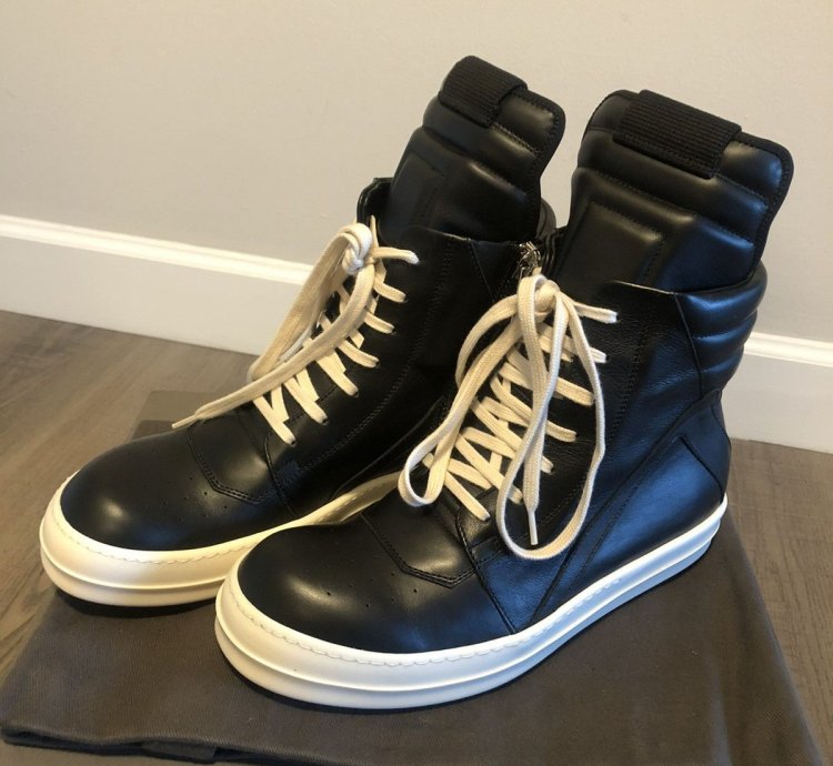 rick owens geobasket