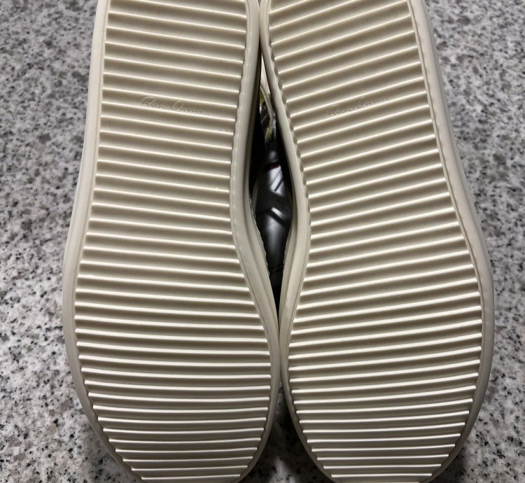 Rick Owens Geobasket Acid Milk Milk