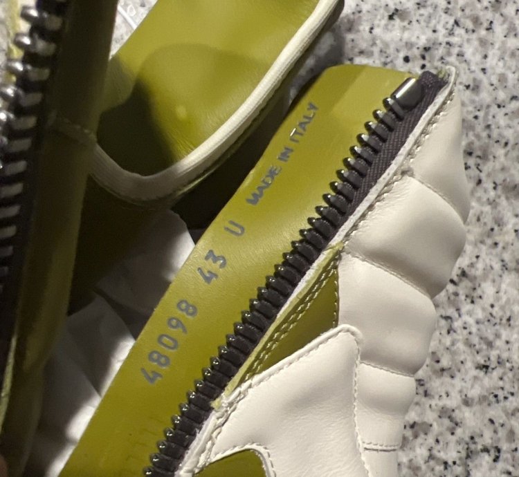 Rick Owens Geobasket Acid Milk Milk