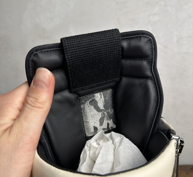 Rick Owens Geobasket Black Milk