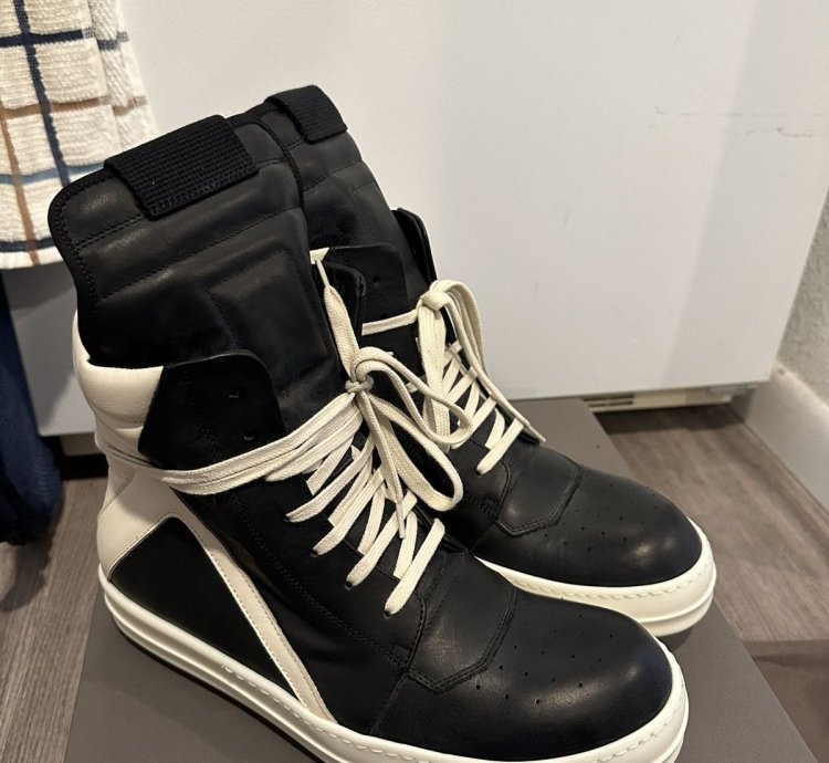 Rick owens geobasket black Milk Size 42