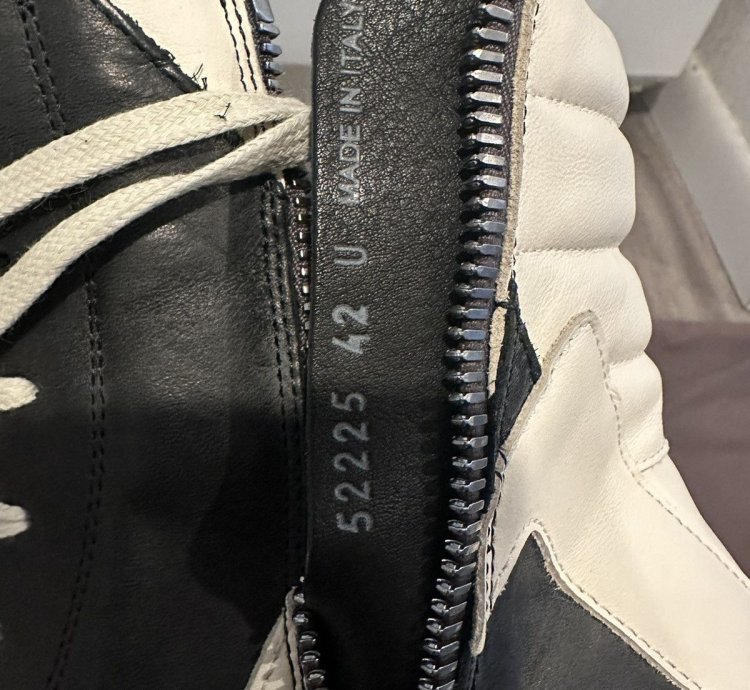 Rick owens geobasket black Milk Size 42