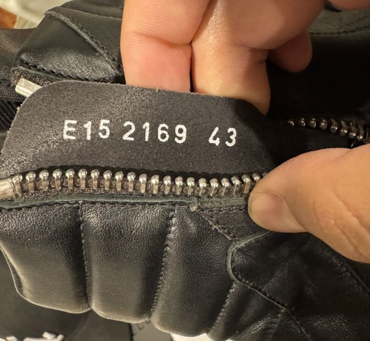 Rick Owens Geobasket Blistered Leather
