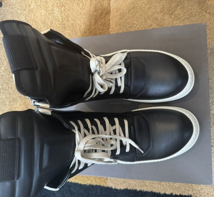 Rick Owens Geobasket FW22 OG color way size 44
