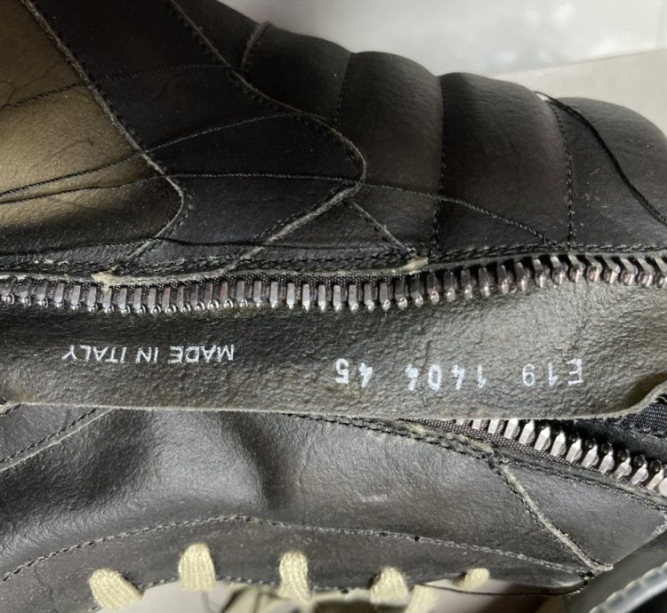 Rick Owens Geobasket High Top Sneakers SS19 - Blujay