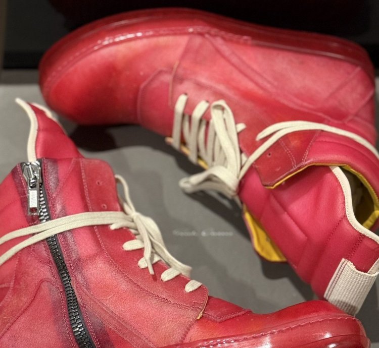 Rick Owens Geobasket Hot Pink