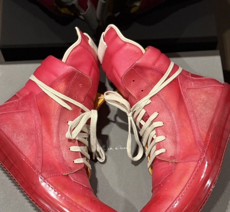 Rick Owens Geobasket Hot Pink