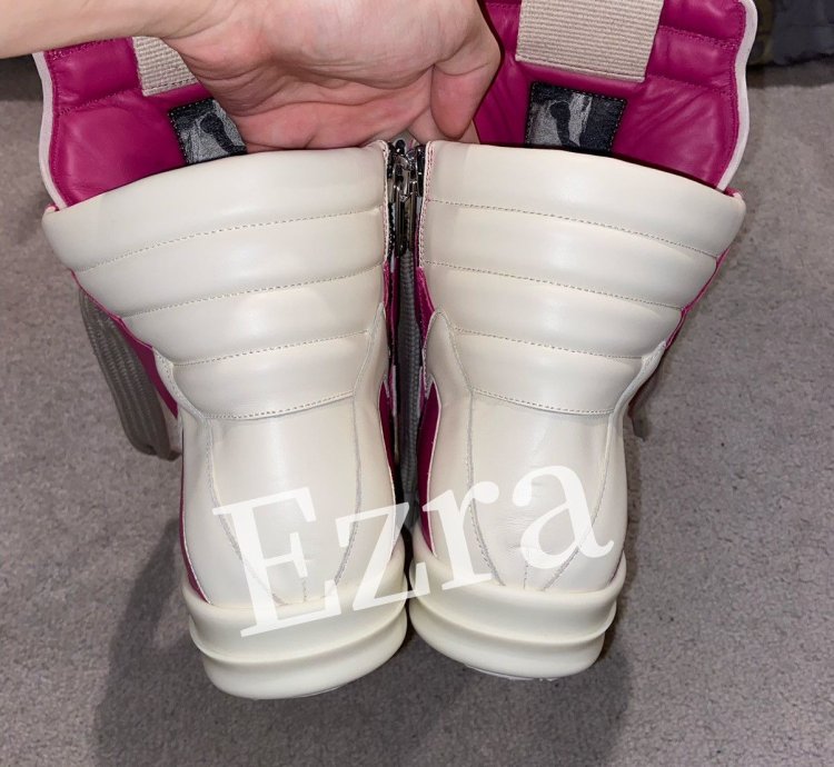 Rick Owens Geobasket Hot Pink Size 43